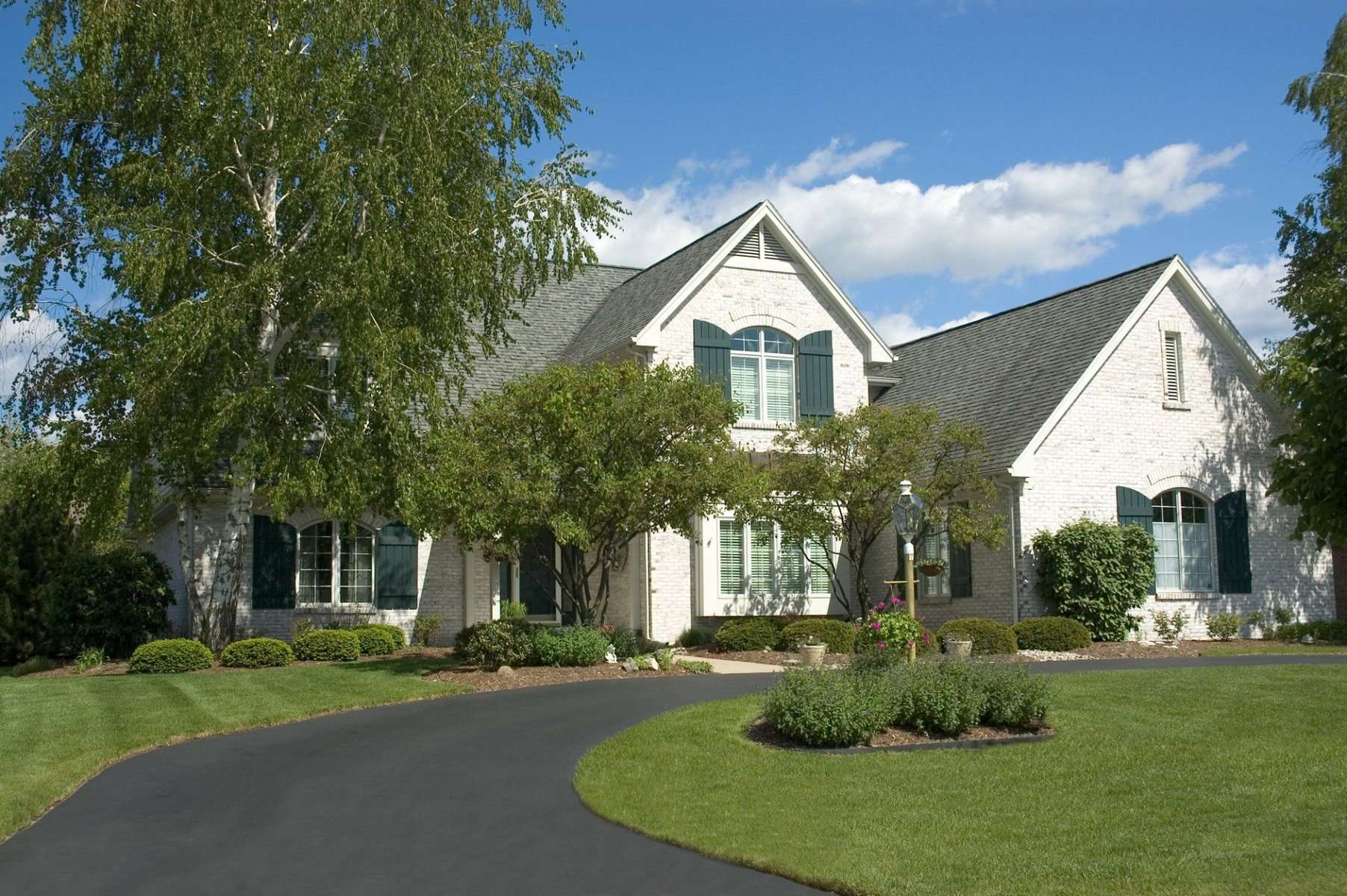Just like this property, driveway expansion can be ideal for houses far from the main road.