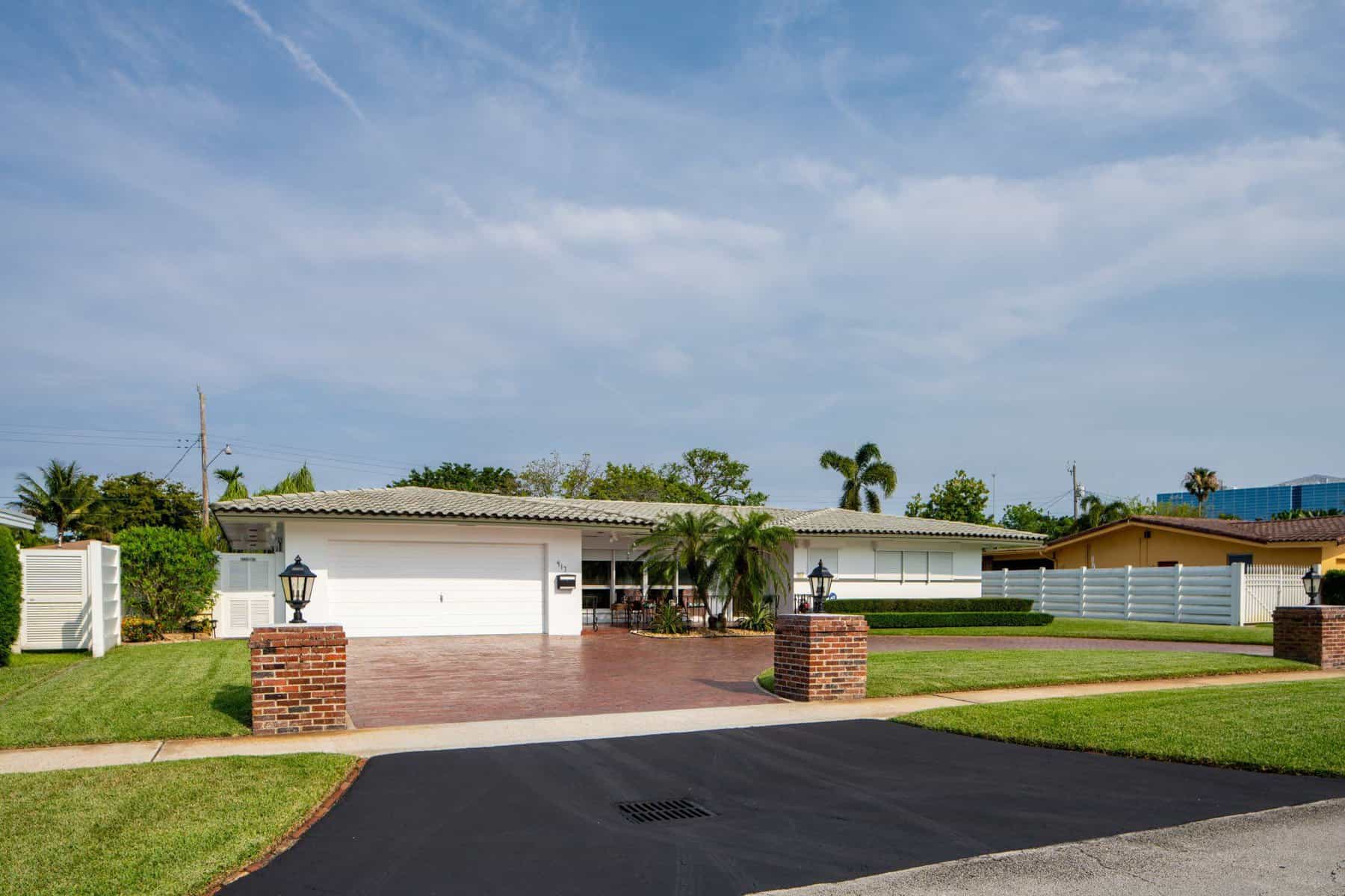 Is this a newly paved driveway or a resurfaced one? We're guessing no one will ever know.